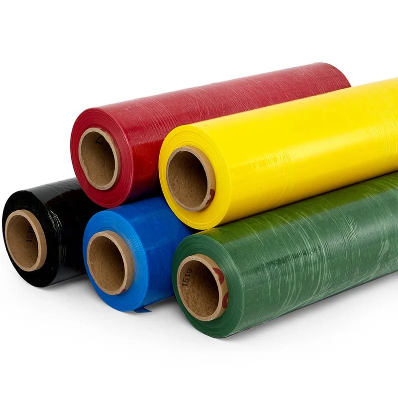 Colored stretch film